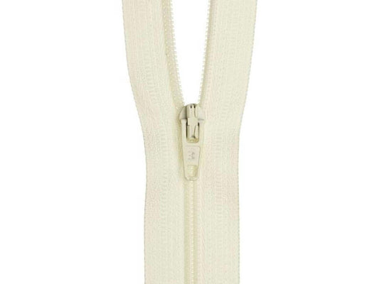 20cm Cream Zipper