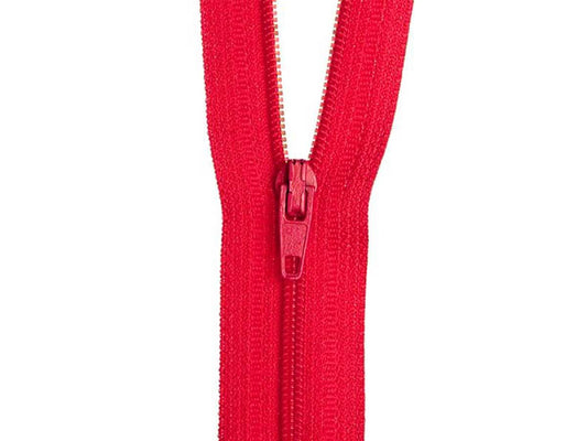 35cm Atom Red Zipper