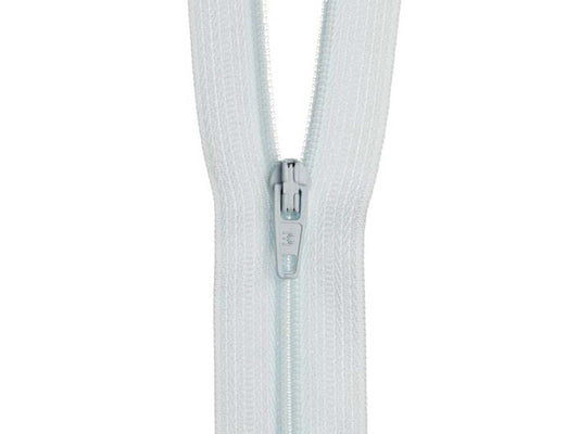 25cm Ice Blue Zipper