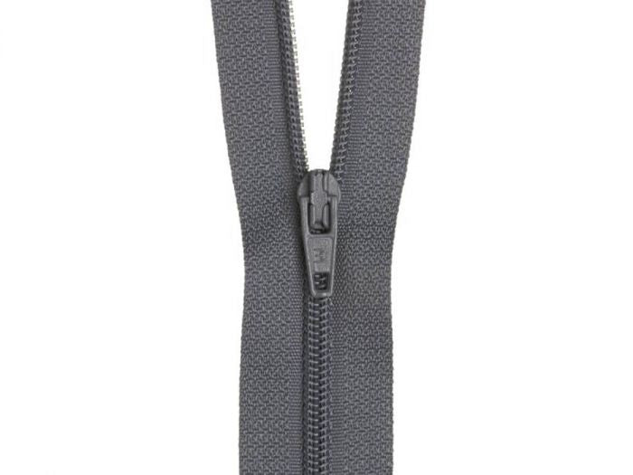 35cm Charcoal Zipper