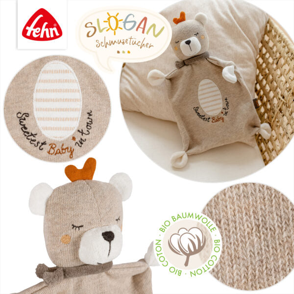 FehnNATUR Comforter Teddy Baby