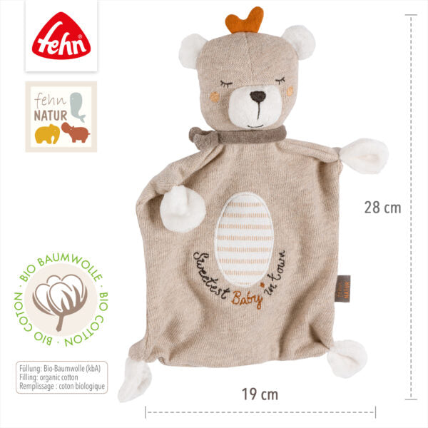 FehnNATUR Comforter Teddy Baby