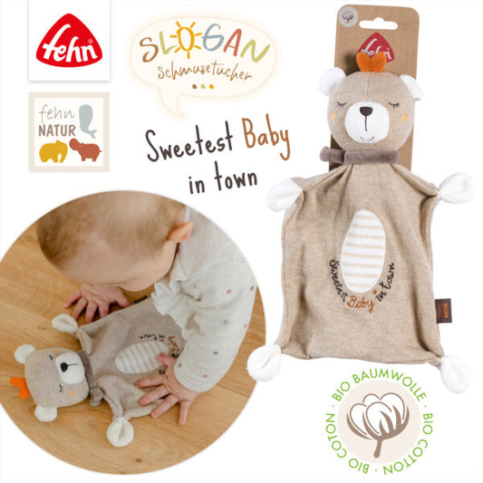 FehnNATUR Comforter Teddy Baby