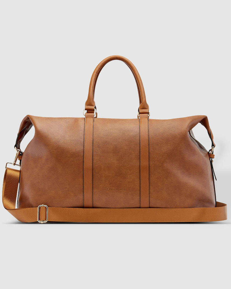 Boston Weekender Travel Bag Tan