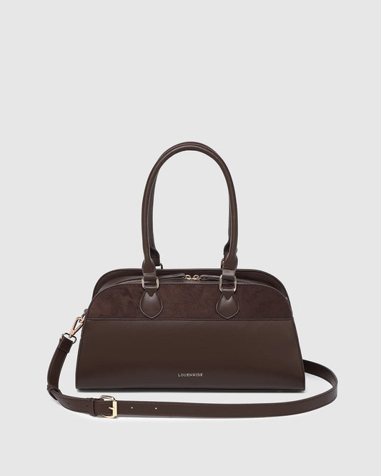 Eleanor Shoulder Bag - Chocolate
