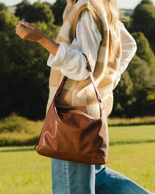 Helena Eden Wallet Set - Cognac