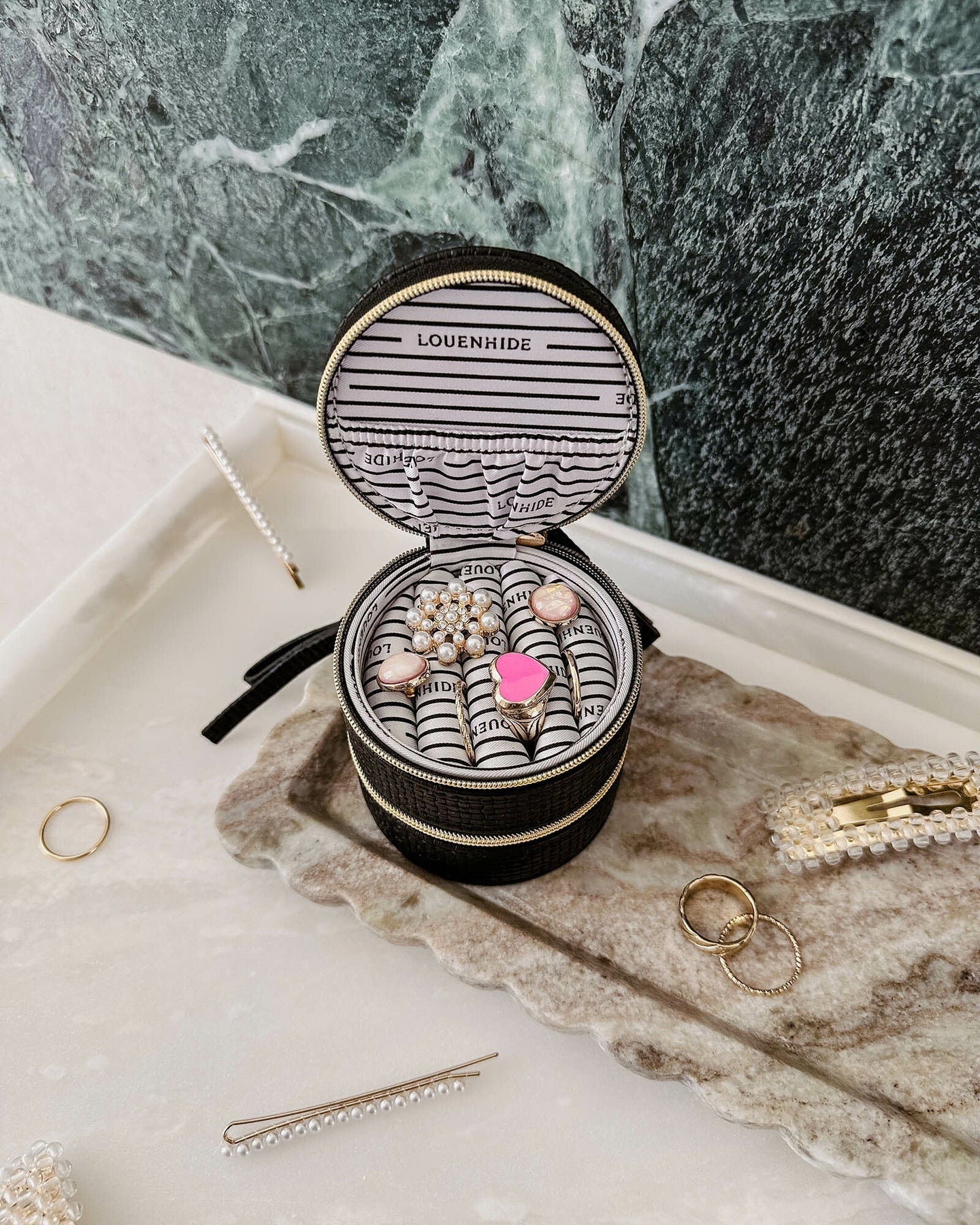 Sofia Jewellery Box - Black