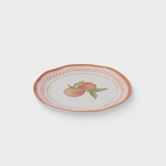Fiesta Orange Melamine Plate