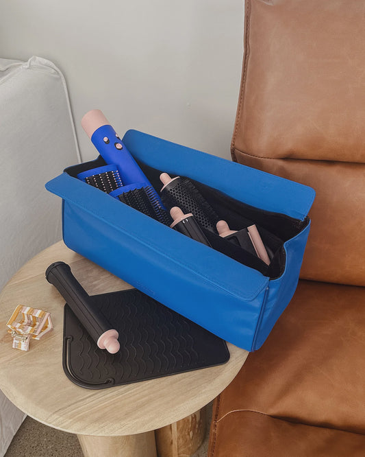 Margot Hair Tool Case - Royal Blue