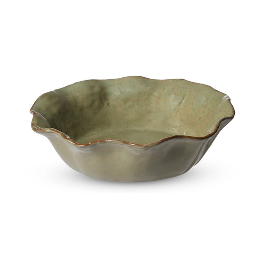 Marseille Wavy Green Bowl