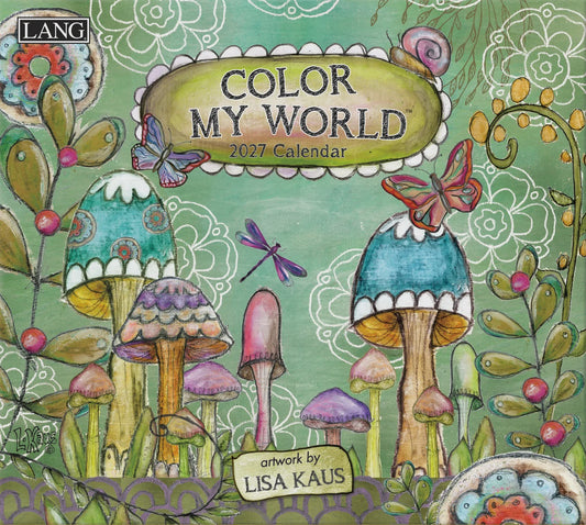 2027 Lang Colour My World Calendar