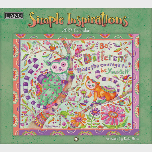 2027 Lang Simple Inspirations Calendar