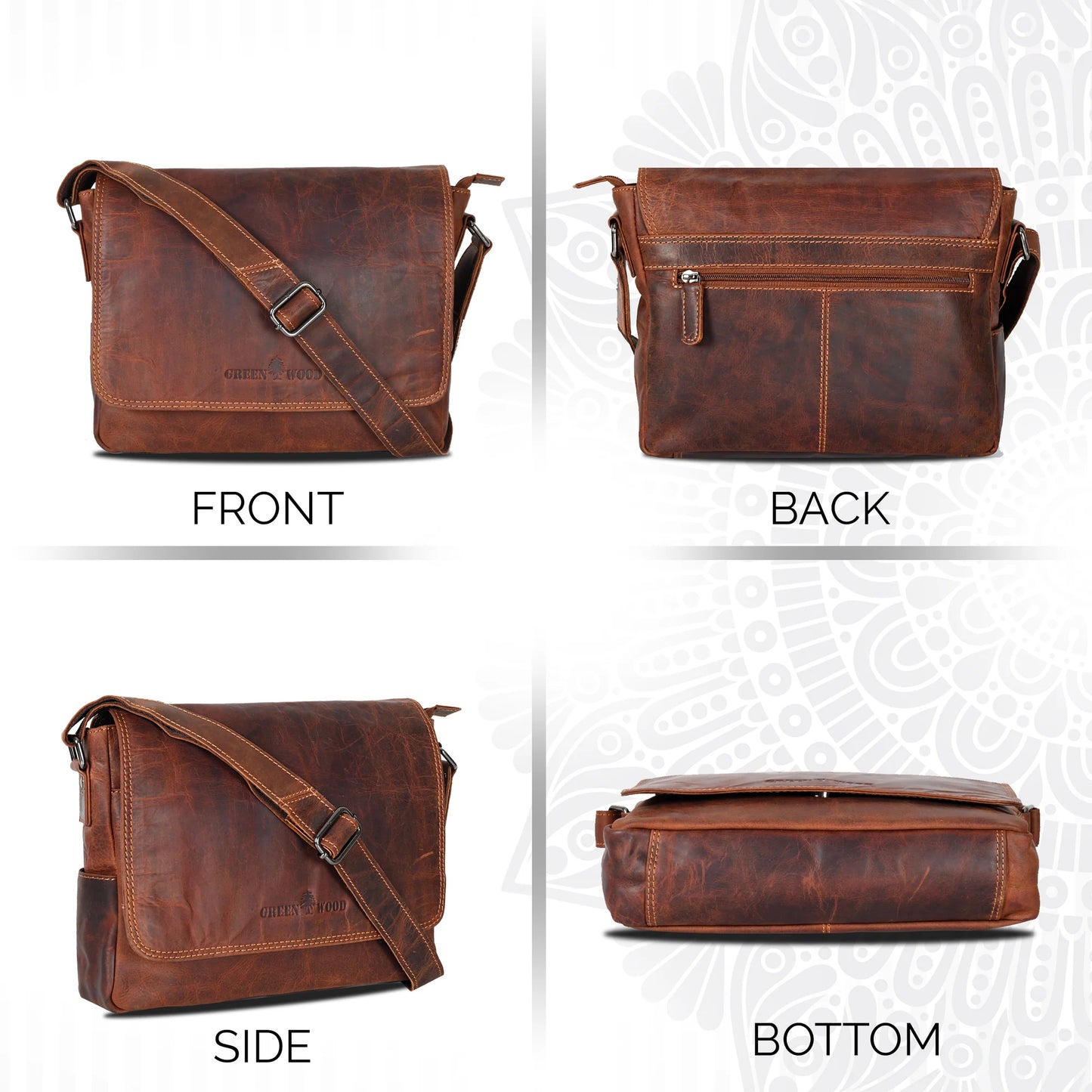 Smart Messenger Bag - Sandal