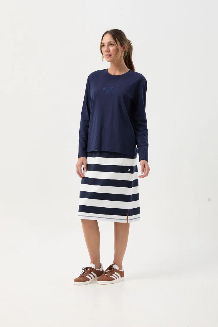 GC Long Sleeve Jersey Tee - Parisian Night