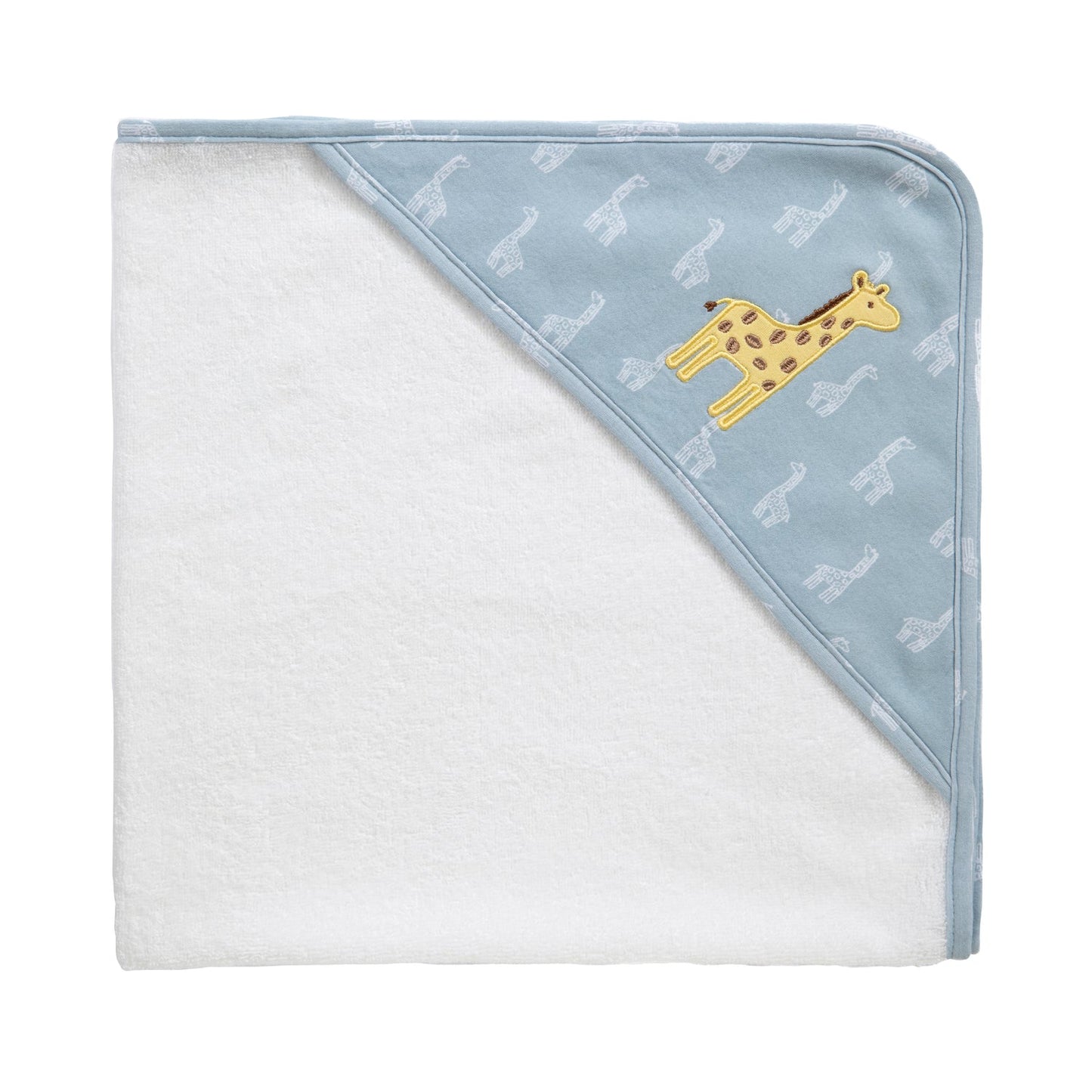 Wild Safari/Giraffe - Organic Hooded Towel