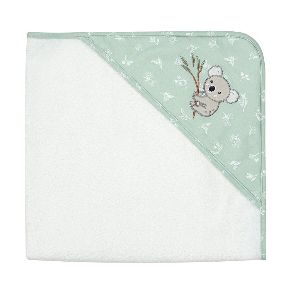 Organic Hooded Towel - Australiana