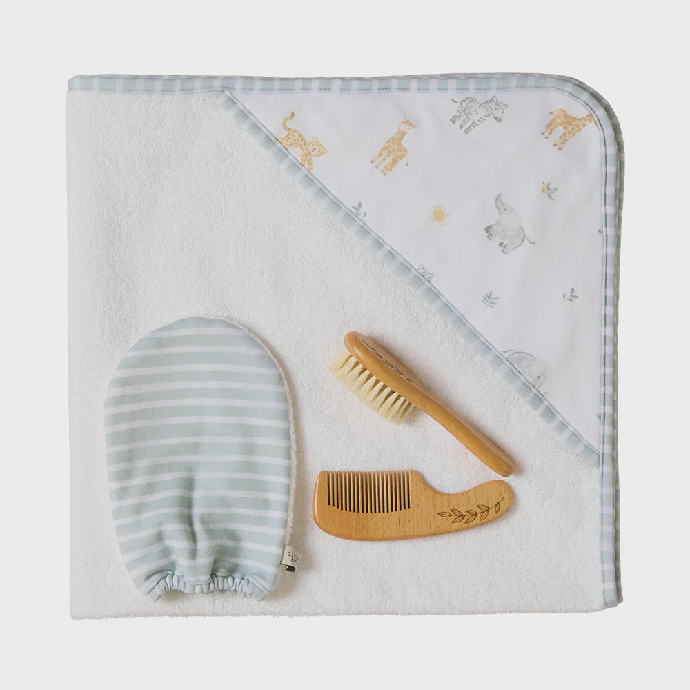 4 pc Baby Bath Gift Set - Roam & Roar