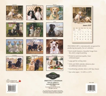 2027 Pine Ridge Must Love Dogs Calendar