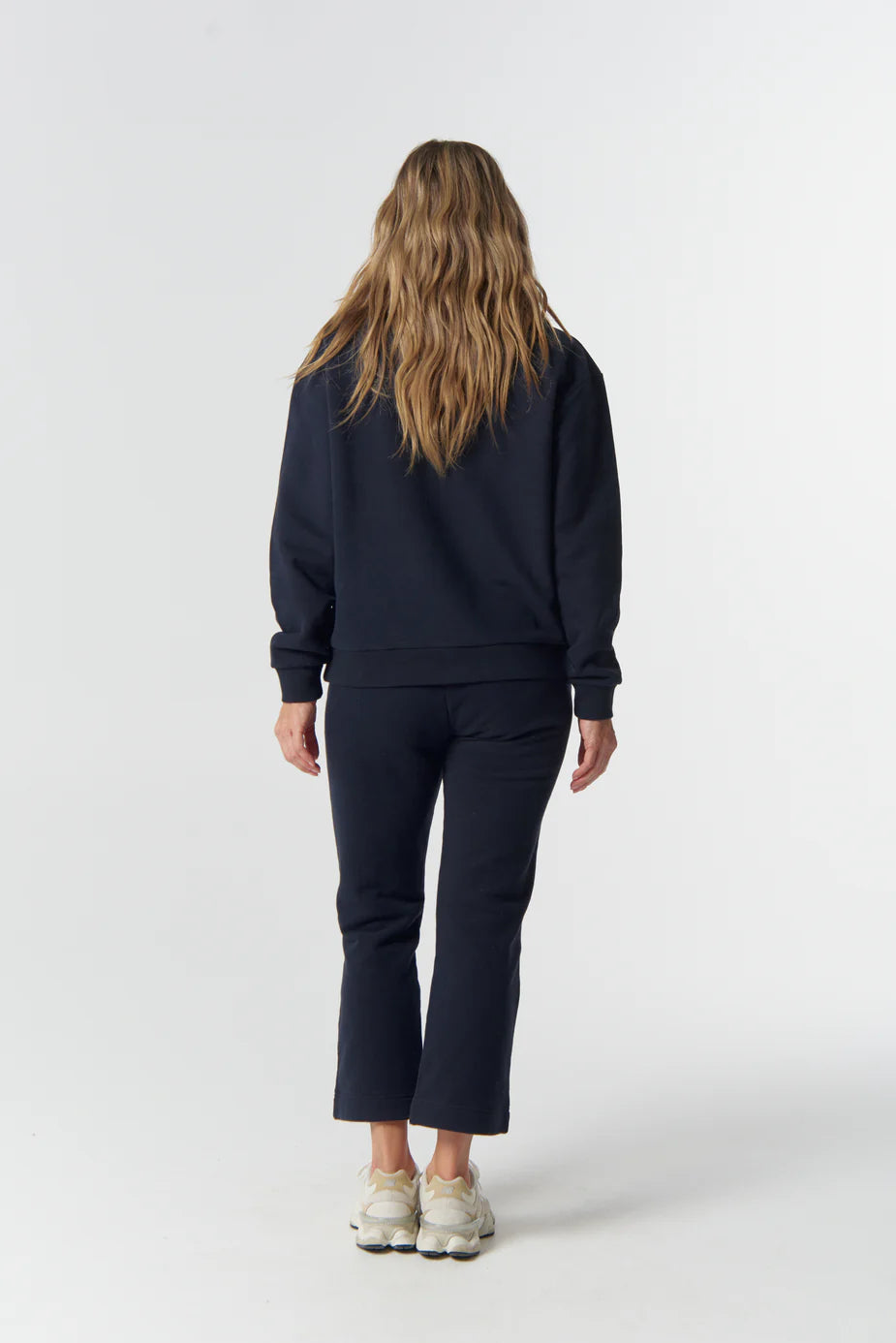 Barkly Cotton Track Pant - Dark Navy
