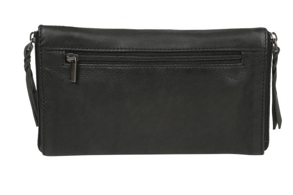 Leather Optical/Phone Case - Black