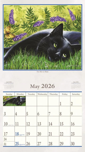 2026 Pine Ridge The Cats Meow Calendar