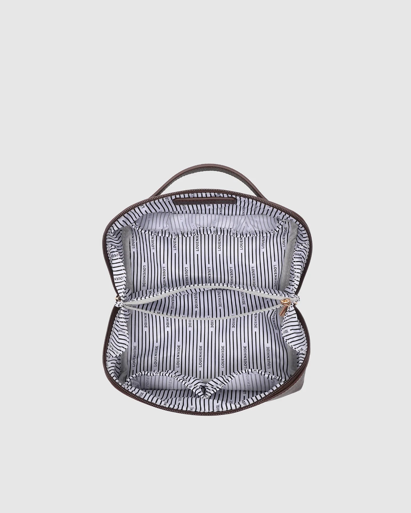 Ellis Makeup Bag - Chocolate