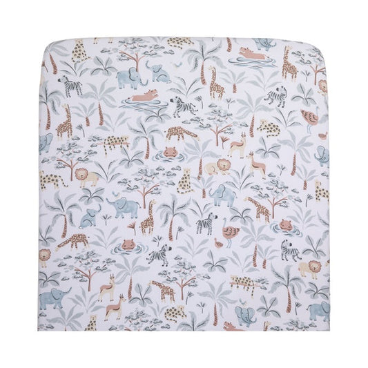 Wild Safari - Jersey Cot Fitted Sheet