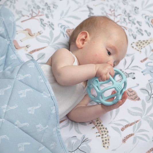 Wild Safari - Jersey Cot Fitted Sheet