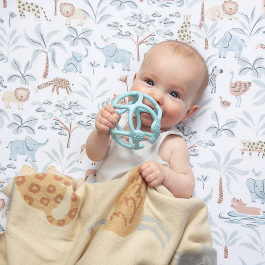 Wild Safari - Jersey Cot Fitted Sheets