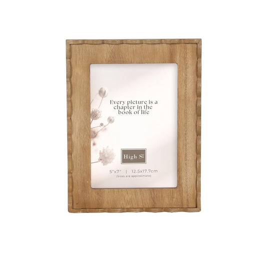 Belle Scolloped Photo Frame 5x7