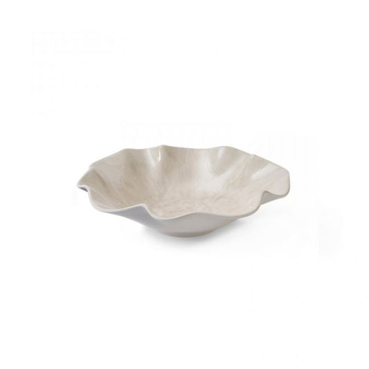 Tide Melamine Ivory Dip Bowl