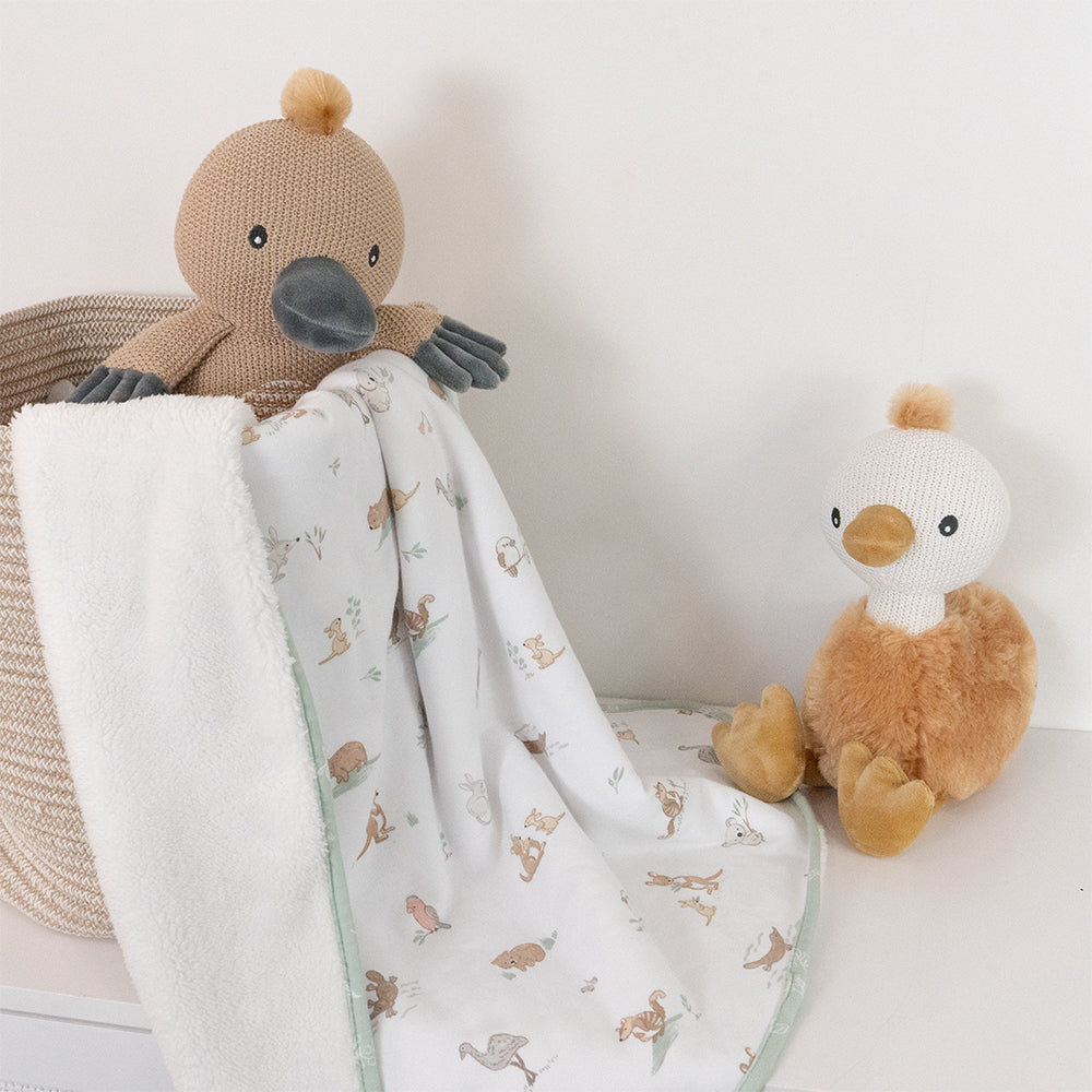 Australiana - Sherpa Blanket
