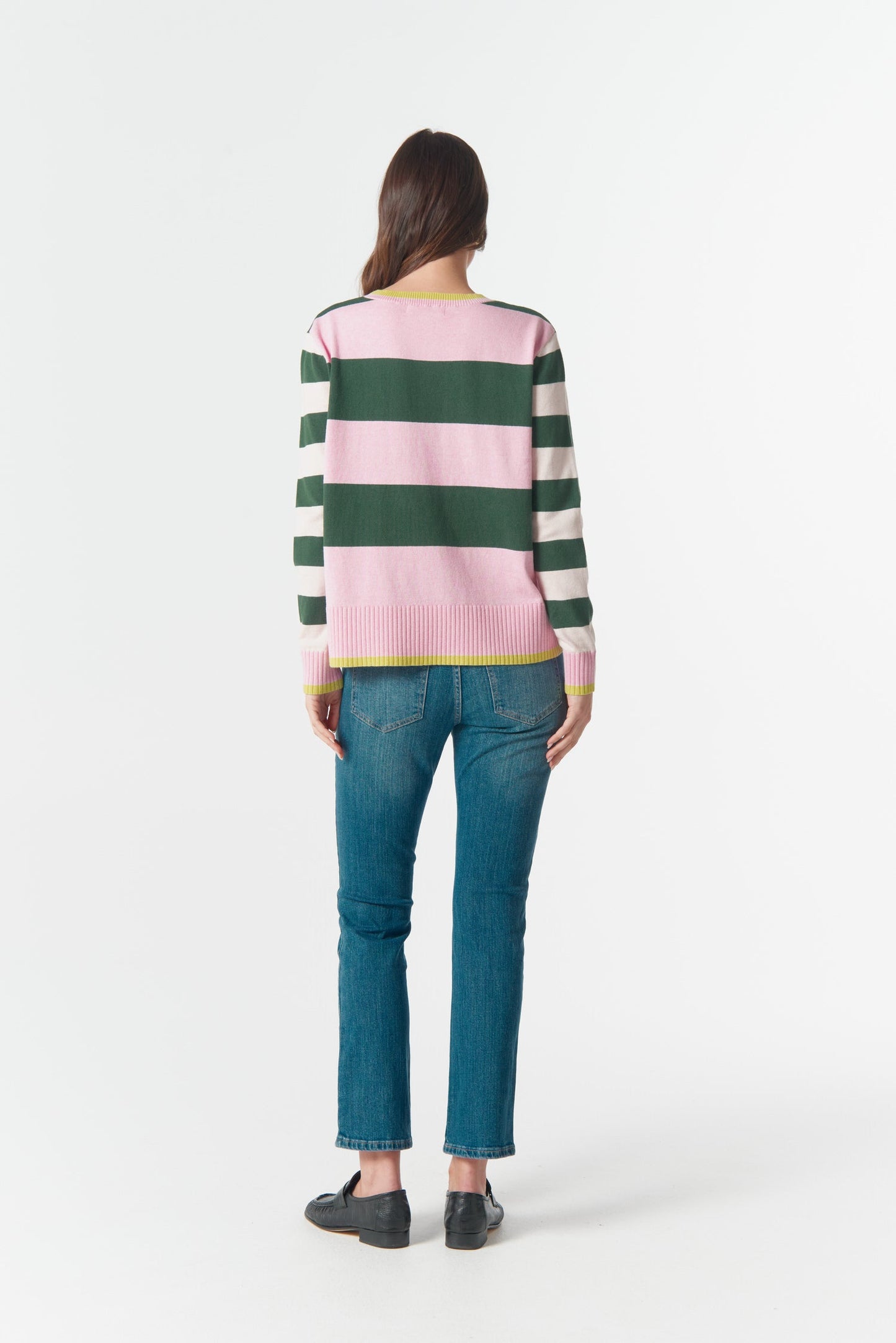 Sierra Contrast Stripe Knit