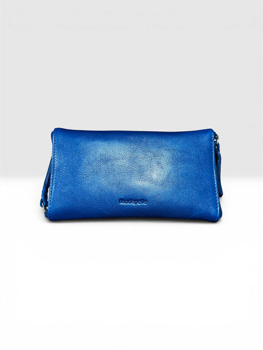 Leather Optical/Phone Case - Cobalt Blue