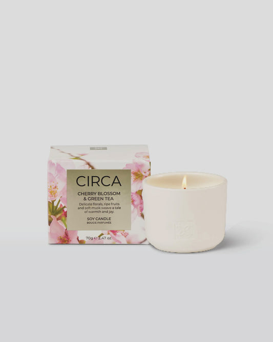 Cherry Blossom & Green Tea Candle 70g