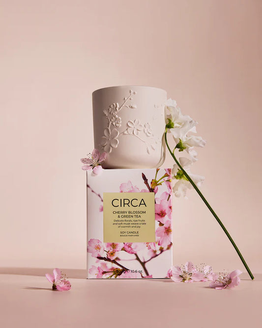 Cherry Blossom & Green Tea Candle 300g
