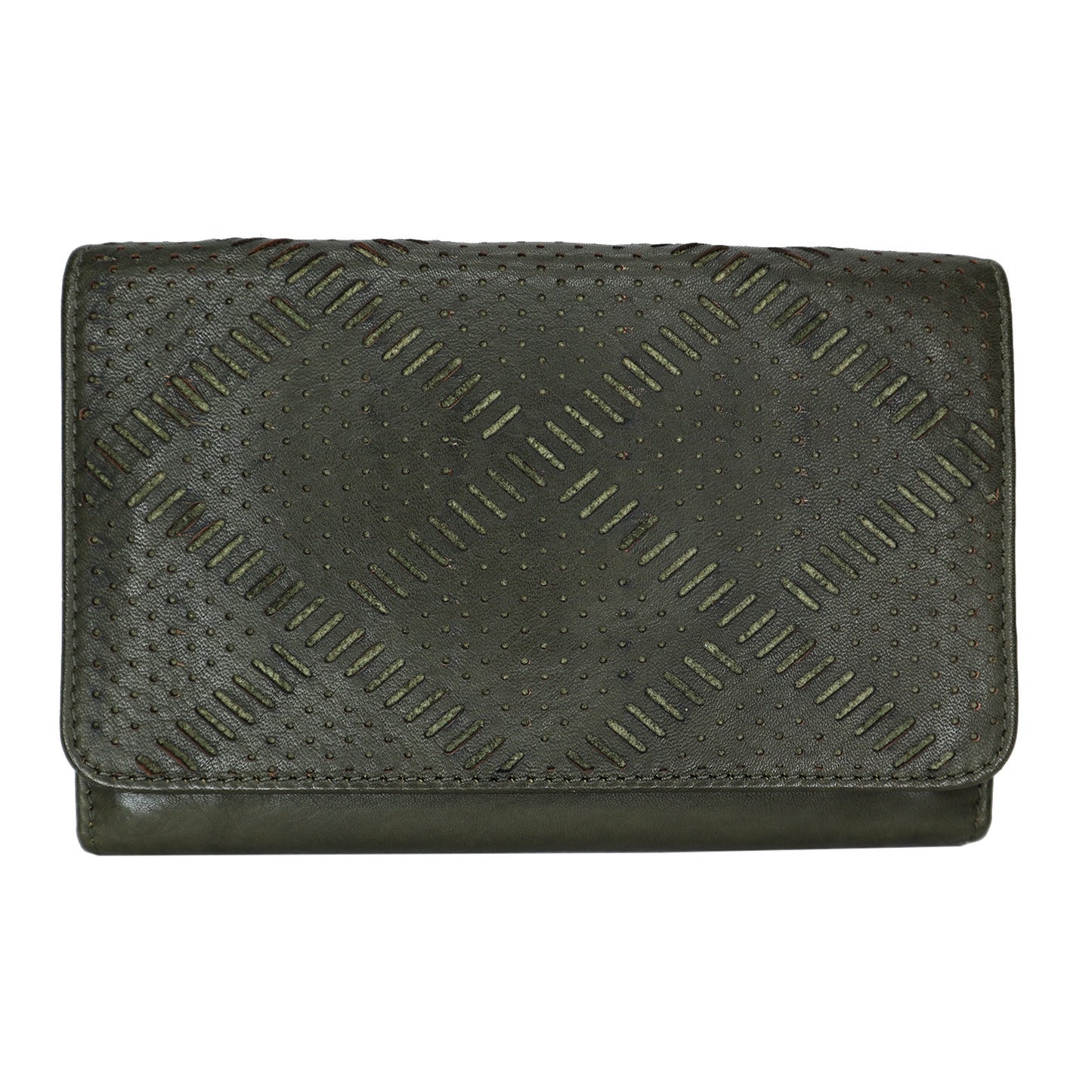 Clara Wallet - Moss Green