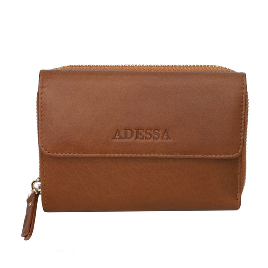 Dijon Wallet - Brandy