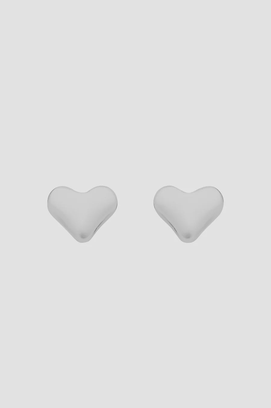 Mariel Silver Heart Earring