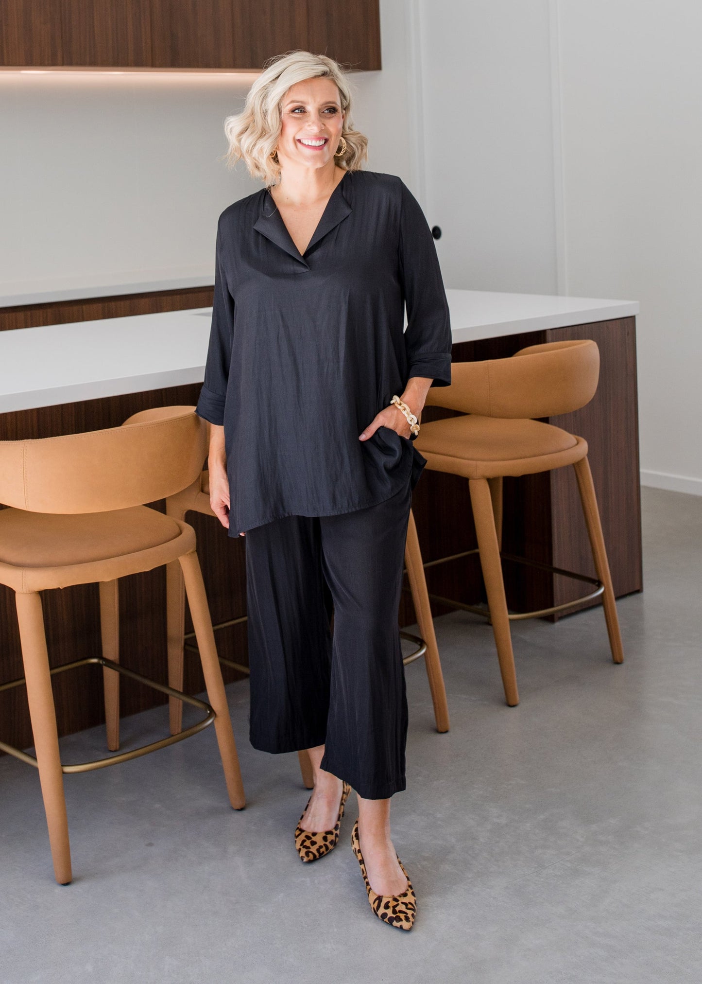 Ellis Tunic Black