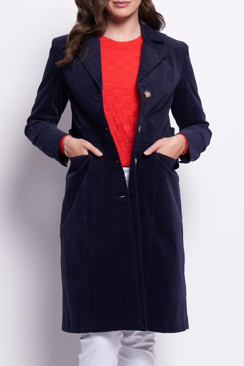 For The Re-Cord Coat - Midnight
