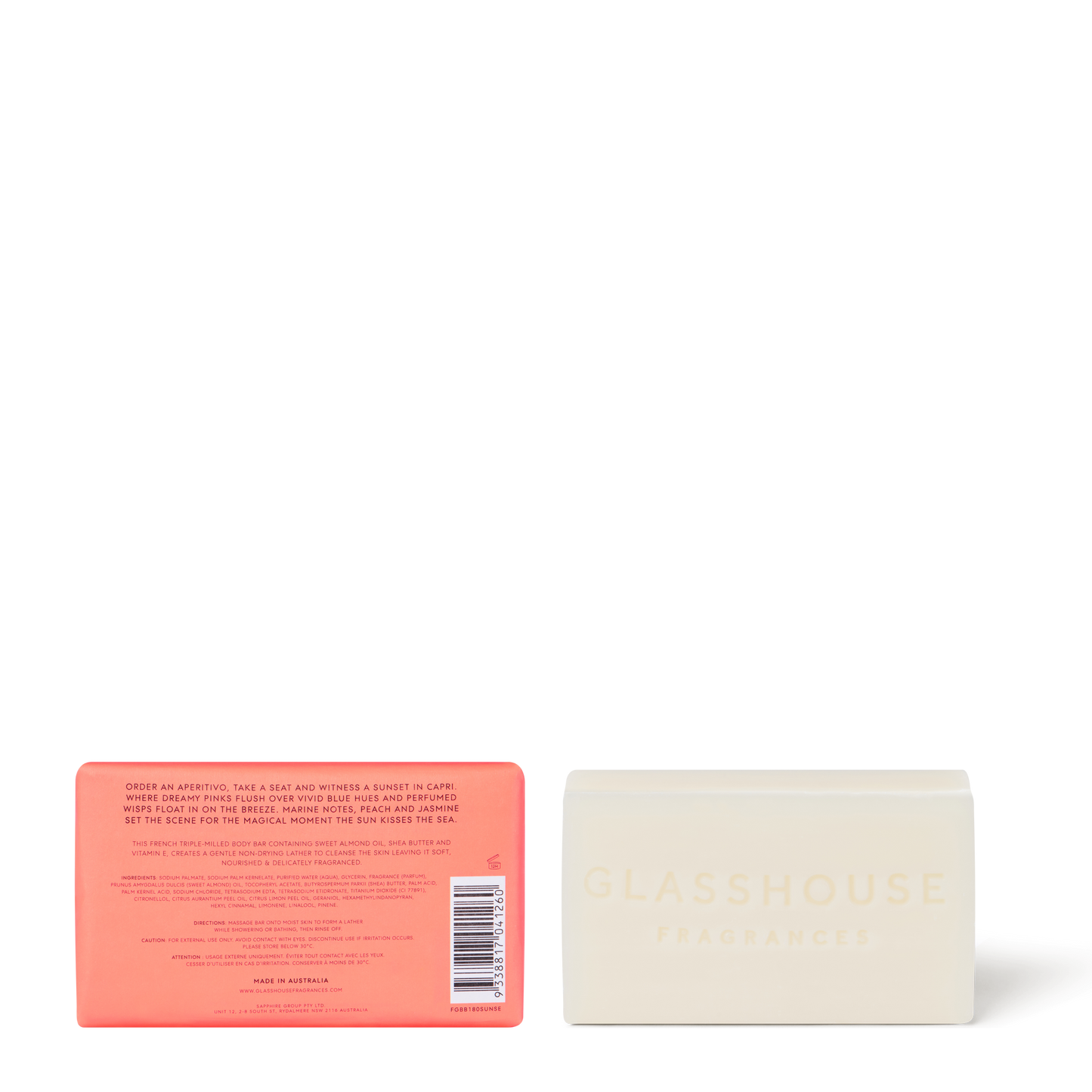 Sunsets In Capri Body Bar 180g