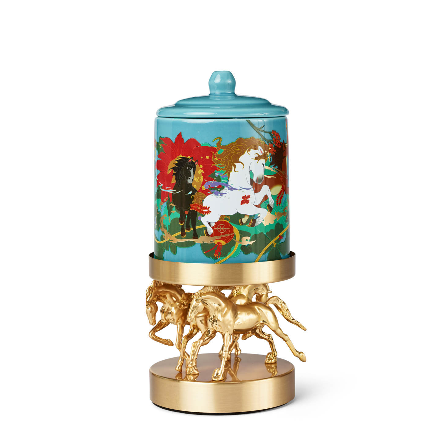 Freedom Of The Horse Candle Holder