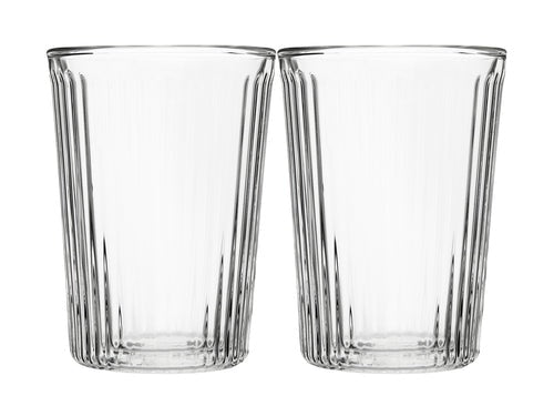 Blend Stripey Double Wall Cup 250ML Set 2 Gift Boxed