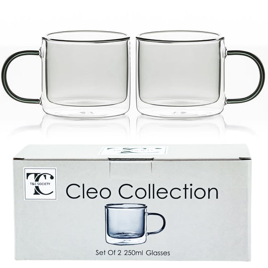 Set/2 Hued Cups - Grey