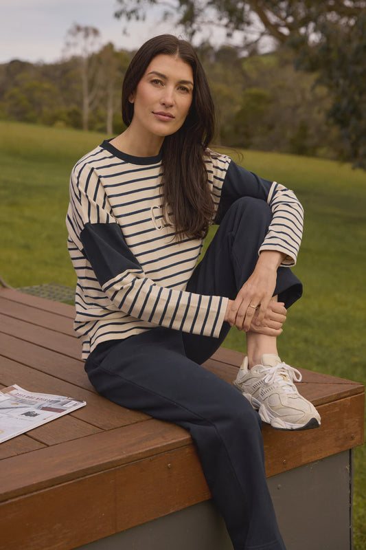 Stripe GC Logo Sweater
