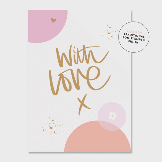 With Love X Card