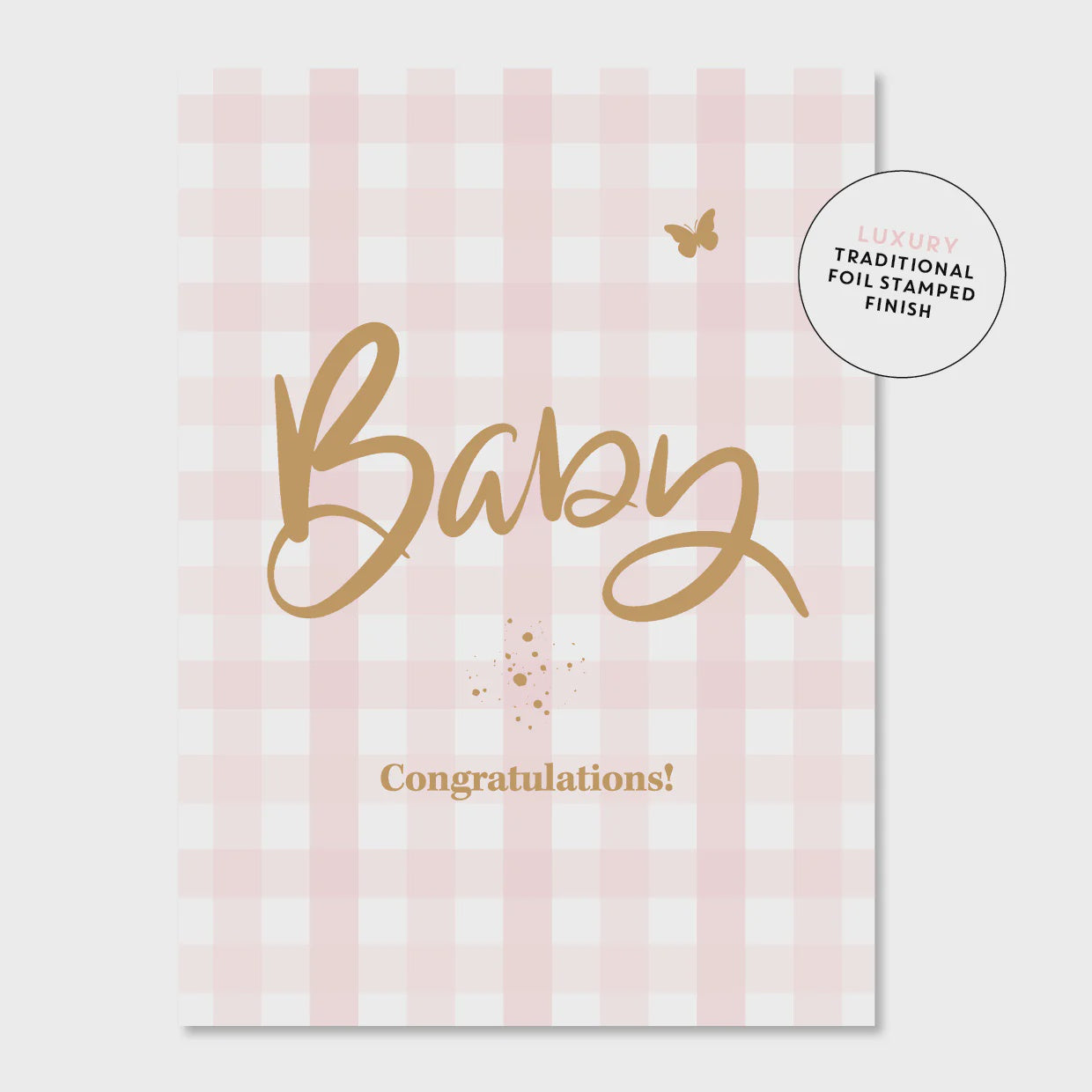 Baby Gingham Pink