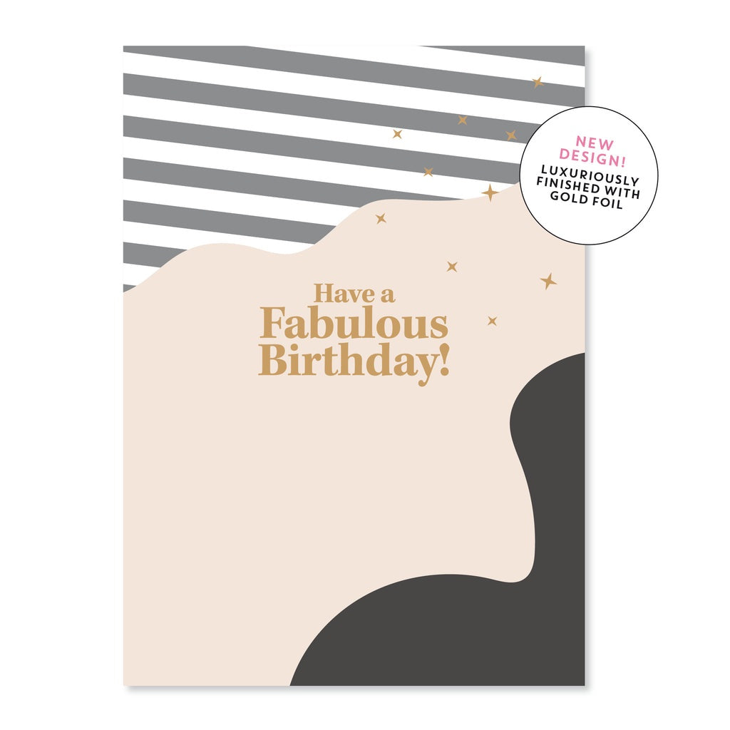 Fabulous Birthday Greeting Card