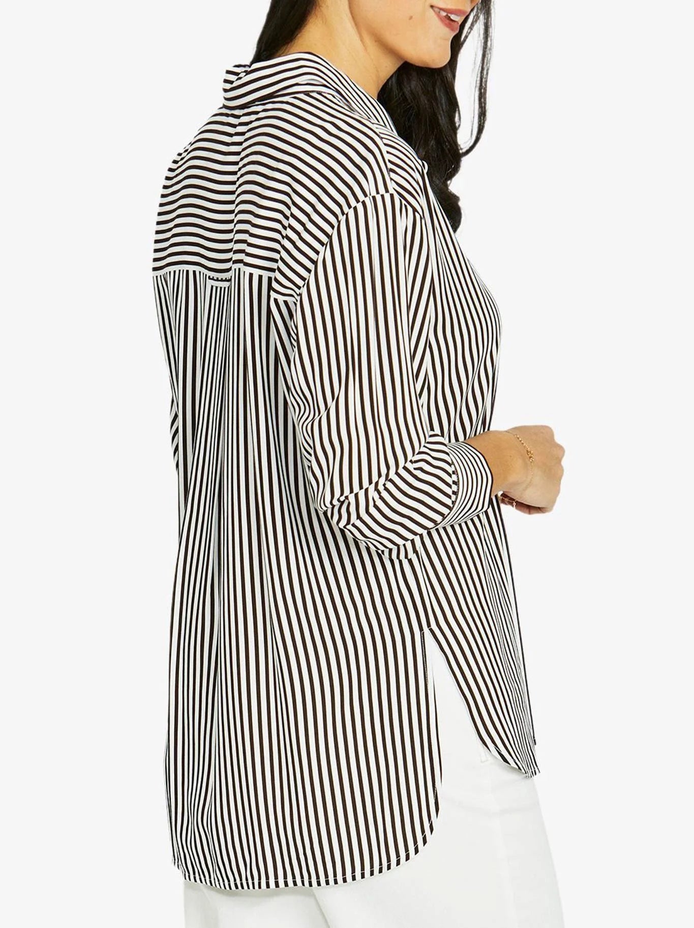 Stripe Shirt - Chocolate